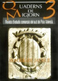 Quaderns de Migjorn : revista d'estudis comarcals del sud del País Valencià. Núm. 3, 1996-1997 | Biblioteca Virtual Miguel de Cervantes