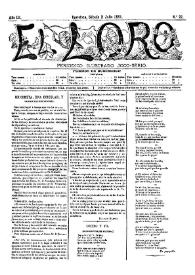 El Loro : periódico ilustrado joco-serio. Núm. 27, 2 de julio de 1881 | Biblioteca Virtual Miguel de Cervantes