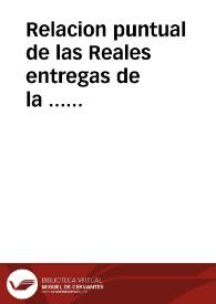 Relacion puntual de las Reales entregas de la ... Infanta de España, Doña Mariana Victoria, Reyna ... de Francia y de la ... Princesa de Asturias Dola Luisa Isabel de Orleans, que se celebraron en la Isla del Rio Vidaso, que llaman de los Faisanes, el dia nueve de Enero del año de 1722 | Biblioteca Virtual Miguel de Cervantes