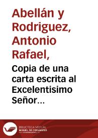 Copia de una carta escrita al Excelentisimo Señor Duque de Alva Virrey de Napoles : donde se declaran los heroycos hechos de don Juan de Oñate, adelantado del nuevo Mexico; y su venida a España a descubrir las minas de oro y plata que en ella ay ... | Biblioteca Virtual Miguel de Cervantes