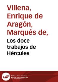 Los doce trabajos de Hércules | Biblioteca Virtual Miguel de Cervantes