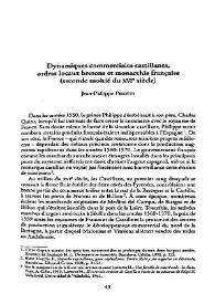 Dynamiques commerciales castillanes, ordres locaux bretons et monarchie française (seconde moitiè du XVI siècle) / Jean-Philippe Priotti | Biblioteca Virtual Miguel de Cervantes