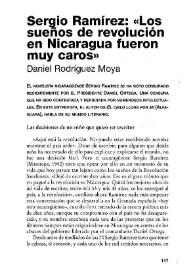 Sergio Ramírez: "Los sueños de revolución en Nicaragua fueron muy caros" / Daniel Rodríguez Moya | Biblioteca Virtual Miguel de Cervantes