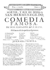 Martir, y rey de Sevilla, S. Hermenegildo [1763] / de don Fernando de Zarate | Biblioteca Virtual Miguel de Cervantes