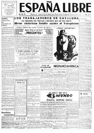 España Libre : C.N.T. Órgano del Comité de Relaciones de la Confederación Regional del Centro de Francia. A.I.T. Año II, núm. 8, 23 de febrero de 1946 | Biblioteca Virtual Miguel de Cervantes