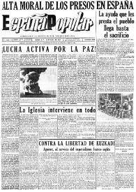 España popular : semanario al servicio del pueblo español. Año I, núm. 10, 18 de abril de 1940 | Biblioteca Virtual Miguel de Cervantes