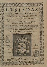 Lusiadas. Volumen 2 / de Luis de Camoens... ; comentadas por Manuel de Faria i Sousa, Cavallero de la Orden de Christo, i de la Casa Real | Biblioteca Virtual Miguel de Cervantes