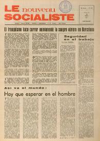 Le Nouveau Socialiste. 2e Année, numéro 24, jeudi 12 avril 1973 | Biblioteca Virtual Miguel de Cervantes