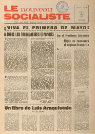 Le Nouveau Socialiste. 2e Année, numéro 26, jeudi 26 avril 1973 | Biblioteca Virtual Miguel de Cervantes