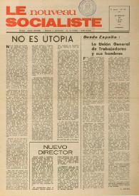 Le Nouveau Socialiste. 3e Année, numéro 55, dimanche 30 juin 1974 | Biblioteca Virtual Miguel de Cervantes