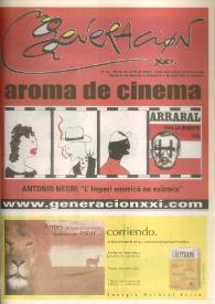 Generación XXI : revista universitaria de difusión gratuita. Núm. 63, 2. ª Quincena de abril 2002 | Biblioteca Virtual Miguel de Cervantes