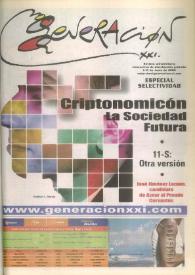 Generación XXI : revista universitaria de difusión gratuita. 1.ª Quincena de junio 2002 | Biblioteca Virtual Miguel de Cervantes