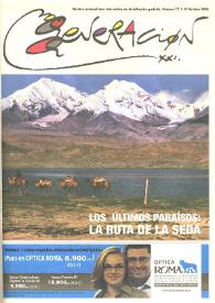 Generación XXI : revista universitaria de difusión gratuita. Núm. 77, 1.ª Quincena de octubre 2004 | Biblioteca Virtual Miguel de Cervantes