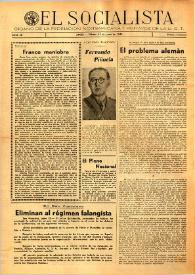 El Socialista (Argel). Núm. 20, 23 de junio de 1945 | Biblioteca Virtual Miguel de Cervantes