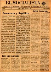 El Socialista (Argel). Núm. 46, 5 de enero de 1946 | Biblioteca Virtual Miguel de Cervantes