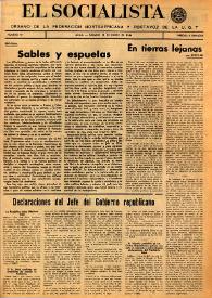 El Socialista (Argel). Núm. 47, 12 de enero de 1946 | Biblioteca Virtual Miguel de Cervantes