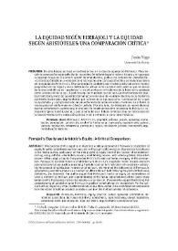 La equidad según Ferrajoli y la equidad según Aristóteles: una comparación crítica / Jesús Vega López | Biblioteca Virtual Miguel de Cervantes