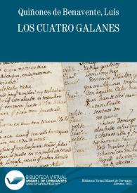 Los cuatro galanes. Entremés famoso / Luis Quiñones de Benavente | Biblioteca Virtual Miguel de Cervantes