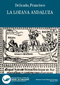 La Lozana andaluza / Francisco Delicado | Biblioteca Virtual Miguel de Cervantes