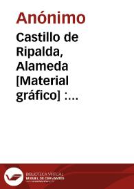 Castillo de Ripalda, Alameda [Material gráfico] : Valencia | Biblioteca Virtual Miguel de Cervantes