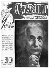 Cenit : Revista de Sociología, Ciencia y Literatura. Año III, núm. 30, junio 1953 | Biblioteca Virtual Miguel de Cervantes