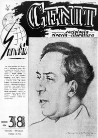 Cenit : Revista de Sociología, Ciencia y Literatura. Año IV, núm. 38, febrero 1954 | Biblioteca Virtual Miguel de Cervantes