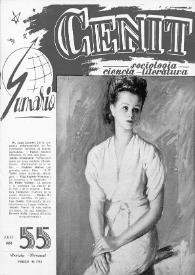 Cenit : Revista de Sociología, Ciencia y Literatura. Año V, núm. 55, julio 1955 | Biblioteca Virtual Miguel de Cervantes