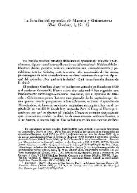 La función del episodio de Marcela y Grisóstomo ("Don Quijote" I , 12-14) / Thomas A. Lathrop | Biblioteca Virtual Miguel de Cervantes