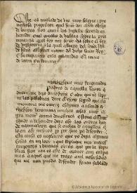 Proposición que hizo Alonso de Cartagena contra los ingleses, siendo embajador en el Concilio de Basilea, sobre la preeminencia que el Rey Nuestro Señor ha sobre el Rey de Inglaterra. Inc.: Mienbraseme muy reverendos padres de aquella rason que disen (h. 1)... Exp.: en la ayuda divinal e en la fortalesa (h. 34v)   | Biblioteca Virtual Miguel de Cervantes