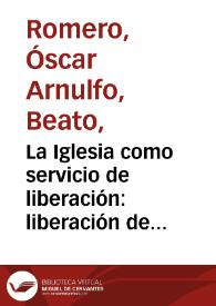 Liberación de la dignidad humana  | Biblioteca Virtual Miguel de Cervantes