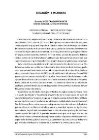 Gerardo Diego y José García Nieto (Edición de Francisco Díez de Revenga): "Creación y memoria". Barcelona: Anthropos, Fundación Gerardo Diego, Fundación José García Nieto, 2014, 142 págs.               [Reseña] / Manuel Llanos de los Reyes | Biblioteca Virtual Miguel de Cervantes