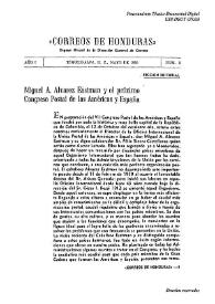 Correos de Honduras. Núm. 3, mayo de 1955 | Biblioteca Virtual Miguel de Cervantes