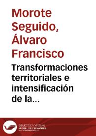 Transformaciones territoriales e intensificación de la demanda de agua urbano-turística en la provincia de Alicante  / Álvaro Francisco Morote Seguido ; dirigida por María Hernández Hernández, Antonio Manuel Rico Amorós | Biblioteca Virtual Miguel de Cervantes