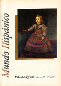 Mundo Hispánico. Núm. 155, febrero 1961. Velázquez | Biblioteca Virtual Miguel de Cervantes