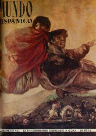 Mundo Hispánico. Núm. 164, noviembre 1961. Extraordinario dedicado a Goya | Biblioteca Virtual Miguel de Cervantes