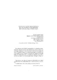 Fortuna y trayectoria escénica de una comedia calderoniana: "Bien vengas, mal, si vienes solo" / Rafael González Cañal | Biblioteca Virtual Miguel de Cervantes