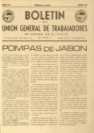 U.G.T. : Boletín de la Unión General de Trabajadores de España en Francia. Núm. 132, octubre de 1955 | Biblioteca Virtual Miguel de Cervantes