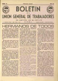 U.G.T. : Boletín de la Unión General de Trabajadores de España en Francia. Núm. 153, julio de 1957 | Biblioteca Virtual Miguel de Cervantes