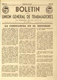 U.G.T. : Boletín de la Unión General de Trabajadores de España en Francia. Núm. 164, junio de 1958 | Biblioteca Virtual Miguel de Cervantes