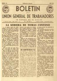 U.G.T. : Boletín de la Unión General de Trabajadores de España en Francia. Núm. 165, julio de 1958 | Biblioteca Virtual Miguel de Cervantes