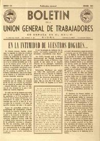 U.G.T. : Boletín de la Unión General de Trabajadores de España en Francia. Núm. 172, febrero de 1959 | Biblioteca Virtual Miguel de Cervantes