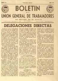 U.G.T. : Boletín de la Unión General de Trabajadores de España en Francia. Núm. 176, junio de 1959 | Biblioteca Virtual Miguel de Cervantes