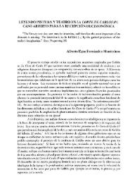 Leyendo pintura y teatro en "La Corte de Carlos IV": caso abierto para la recepción decimonónica / Alberto Egea Fernández-Montesinos | Biblioteca Virtual Miguel de Cervantes