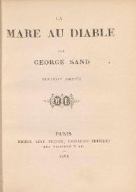 La mare au diable / par George Sand | Biblioteca Virtual Miguel de Cervantes