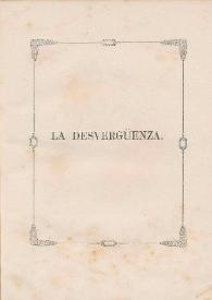 La desvergüenza : poema joco-serio / de Manuel Bretón de los Herreros | Biblioteca Virtual Miguel de Cervantes