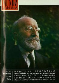 Mundo Hispánico. Núm. 191, febrero 1964 | Biblioteca Virtual Miguel de Cervantes