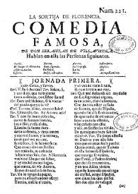 La sortija de Florencia. Comedia famosa / de Don Sebastian de Villaviciosa | Biblioteca Virtual Miguel de Cervantes