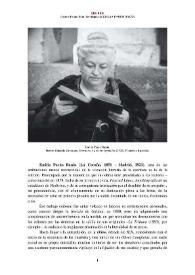 Emilia Pardo Bazán (La Coruña, 1851 - Madrid, 1921) [Semblanza] / Cristina Patiño Eirín | Biblioteca Virtual Miguel de Cervantes