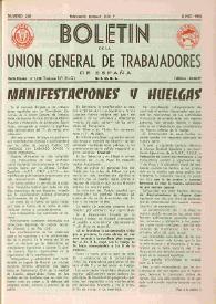 U.G.T. : Boletín de la Unión General de Trabajadores de España en Francia. Núm. 248, junio de 1965 | Biblioteca Virtual Miguel de Cervantes