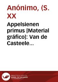 Appelsienen primus [Material gráfico]: Van de Casteele & Cie. Bredene Oostende. | Biblioteca Virtual Miguel de Cervantes